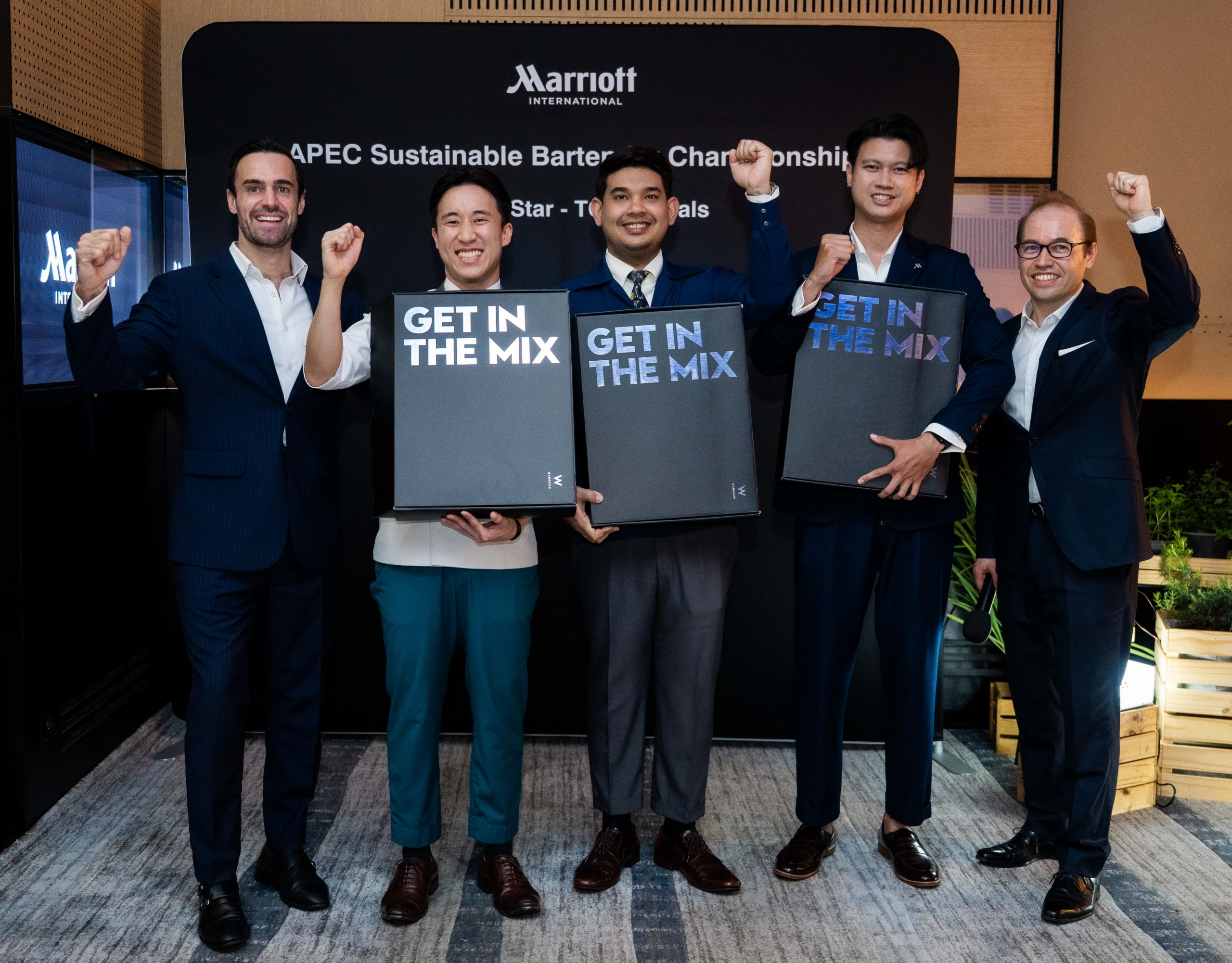 แมริออท เผยโฉมแชมป์บาร์เทนเดอร์ในรอบรองชนะเลิศการแข่งขัน APEC Sustainable Bartender Championship 2026